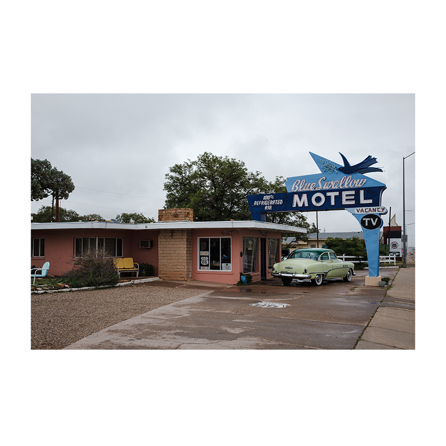 Blue Swallow Motel on Route 66